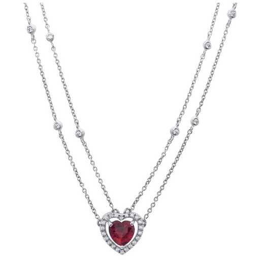 Women’s Two-Strand Heart Necklace – Paramour